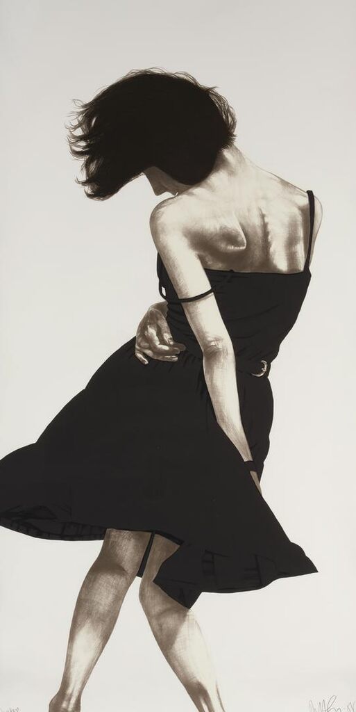 Robert Longo - Meryl, from Men in the Cities