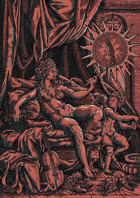 Daniel Hosego, ‘Venus et L'Amour - Red’, 2019, James Freeman Gallery
