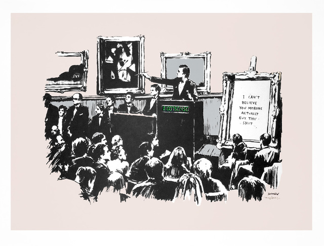 Banksy, ‘Morons (Unsigned)’, 2006, Prescription Art