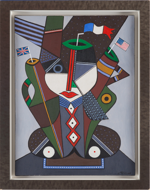Georges Terzian, ‘Bleu, Blanc-Rouge’, 2012, Queen Fine Arts