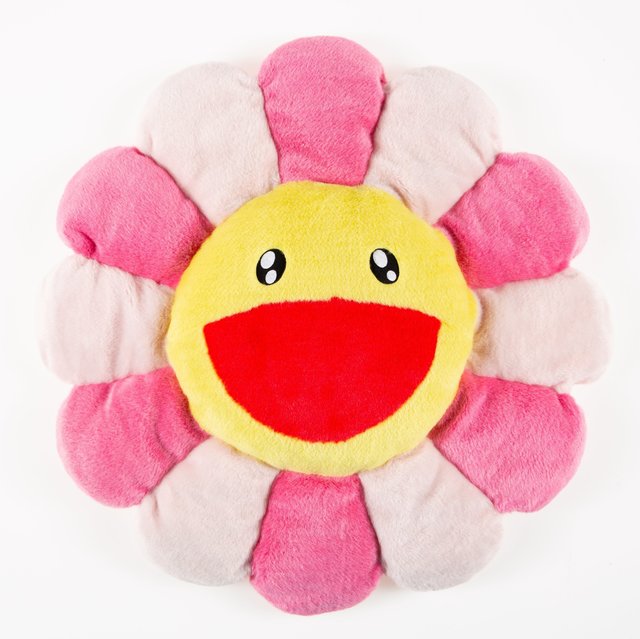 murakami flower cushion