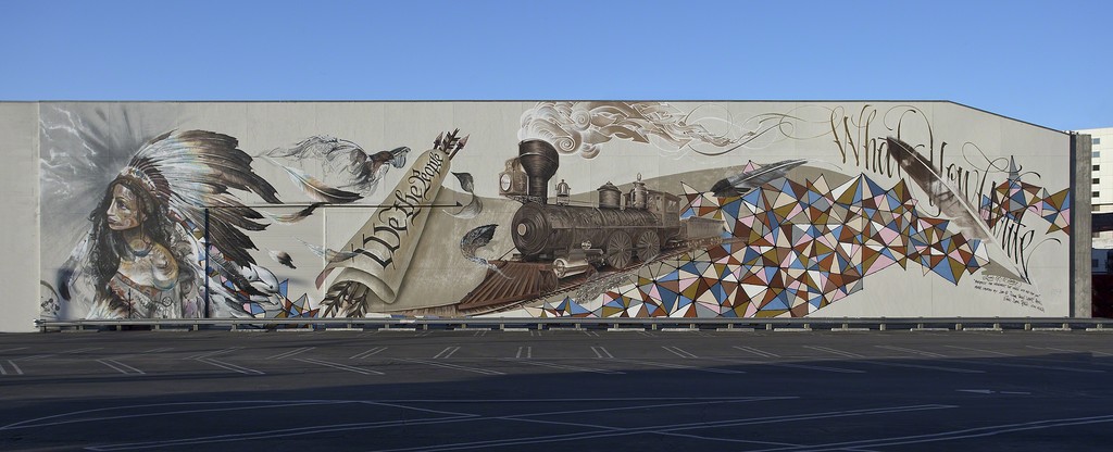 Installation view of "Art in the Streets" at MOCA, Los Angeles (2011). Installation view of "Art in the Streets" at MOCA, Los Angeles (2011).