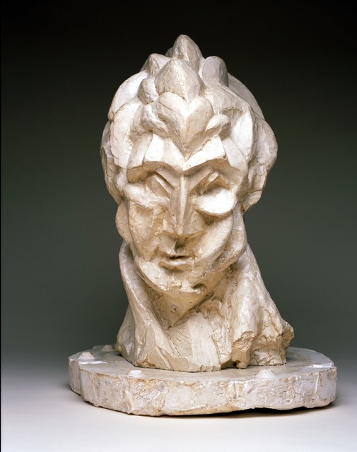 Pablo Picasso, ‘Head of a Woman (Fernande)’, 1909, Sculpture, Plaster, Musée Picasso Paris