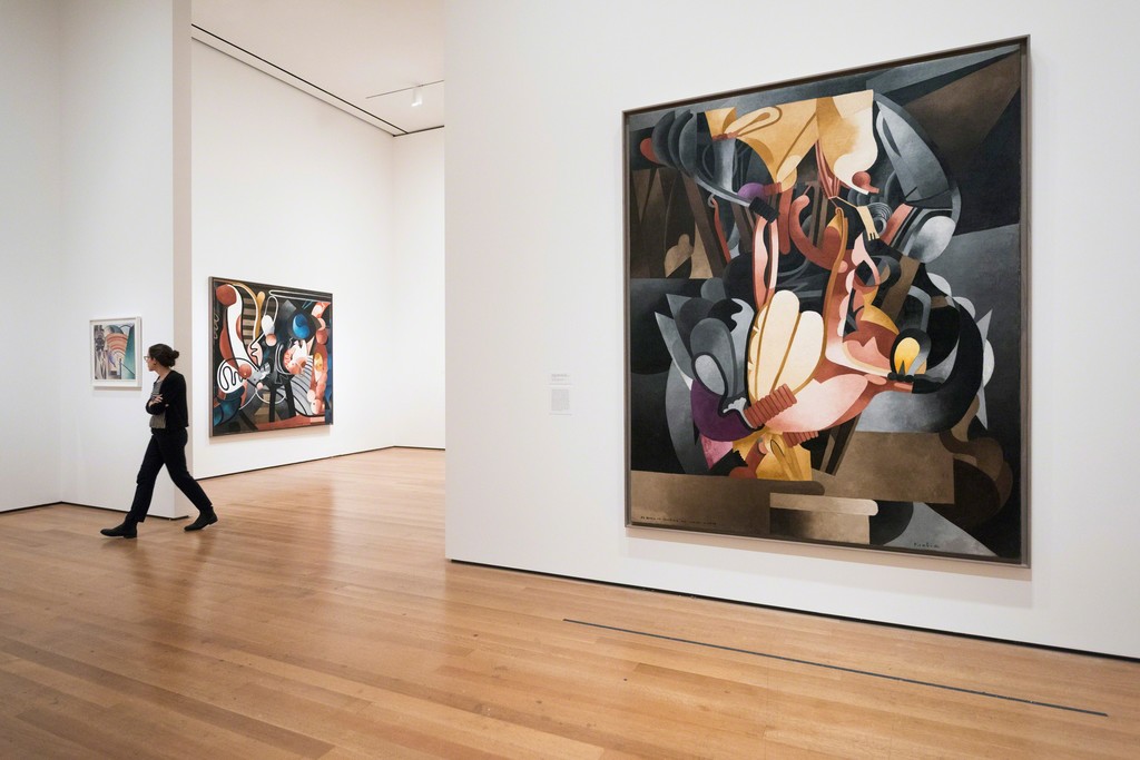 Installation view of Francis Picabia: Our Heads Are Round so Our Thoughts Can Change Direction. The Museum of Modern Art, New York, November 21, 2016-March 19, 2017. © 2016 The Museum of Modern Art. Photo: Martin Seck Installation view of Francis Picabia: Our Heads Are Round so Our Thoughts Can Change Direction. The Museum of Modern Art, New York, November 21, 2016-March 19, 2017. © 2016 The Museum of Modern Art. Photo: Martin Seck