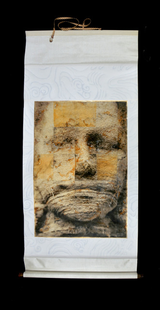 Mary Heebner, ‘Silent Faces / Angkor’, 2013, Boreas Fine Art
