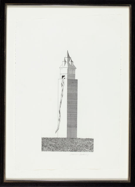 David Hockney, ‘The Tower Had One Window’, 1969, TAI Modern