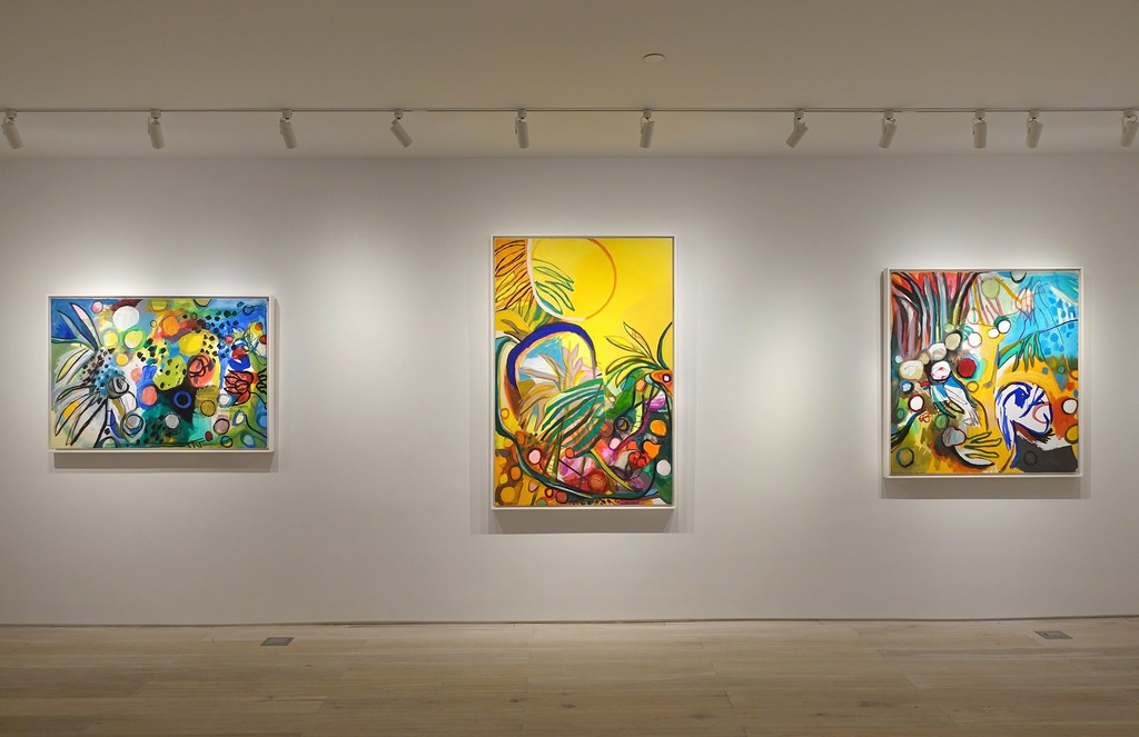 Installation view - Bill Scott: Leaf and Line Installation view - Bill Scott: Leaf and Line