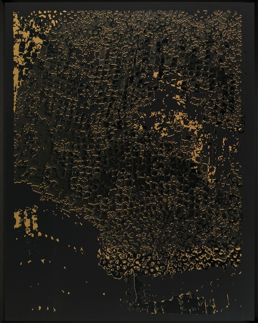 El Anatsui, ‘Untitled (Black Edge with Pearl)’, 2013, Zane Bennett Contemporary Art
