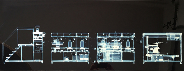 Wim Delvoye, ‘Cloaca x rayed B/W’, 2003, Photography, C-Print, Kunzt Gallery