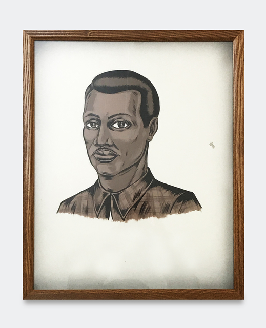 Alexis Ross, ‘Untitled’, 2018, Painting, Gouache And Aerosol Spray on Paper, V1 Gallery