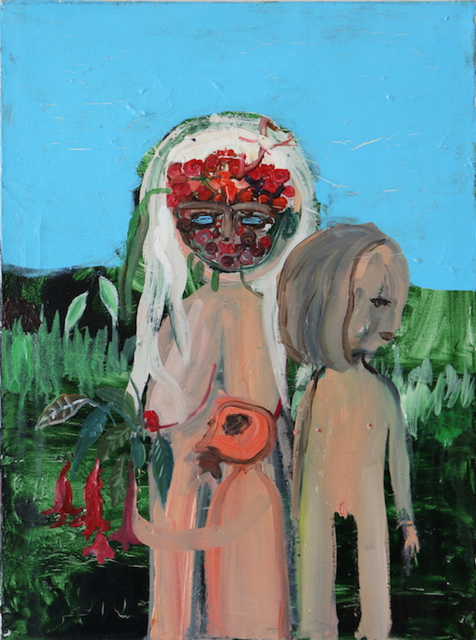 Silvia Argiolas, ‘Blonde Girls’, 2014, Painting, Oil on canvas, Robert Kananaj Gallery