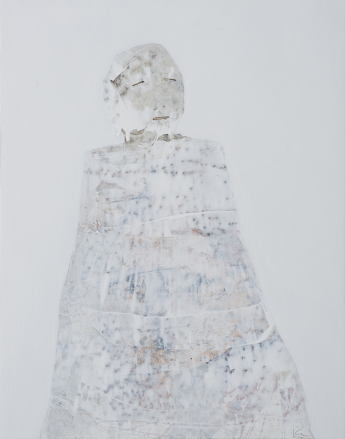Marianne Kolb, ‘The White Paintings No. 11’, 2018, Painting, Mixed media on panel, Seager Gray Gallery