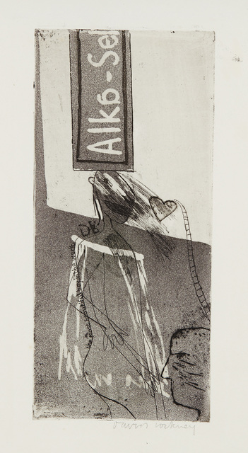 David Hockney, ‘Alka Seltzer’, 1961, Sims Reed Gallery