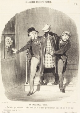 Honoré Daumier, ‘Un Déménagement furtif’, 1847, National Gallery of Art, Washington, D.C.