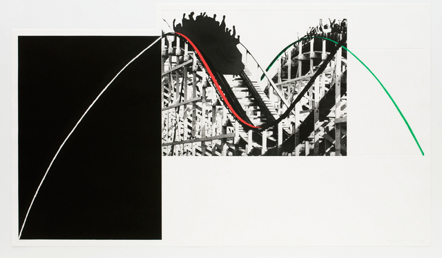 John Baldessari, ‘Rollercoaster’, 1989, Print, Photogravure with color aquatint, Brooke Alexander, Inc.