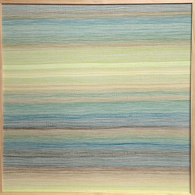 Inkyo Back, ‘H.A.Z.E. (blue - yellow)’, 2014, Michael Warren Contemporary