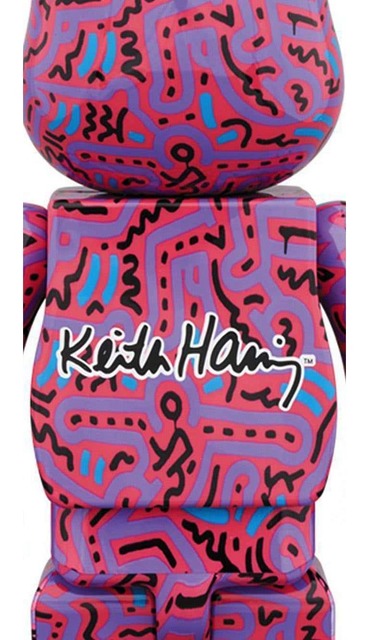 keith haring bearbrick 1000