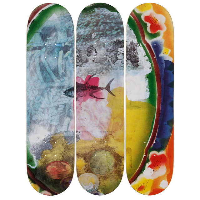Robert Rauschenberg, ‘Sri Lanka VI Skateboard Deck’, 2017, Artware Editions