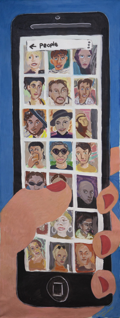 Octavio Garabello, ‘Scroll’, 2018, Painting, Acrylic on canvas, LaCa Projects