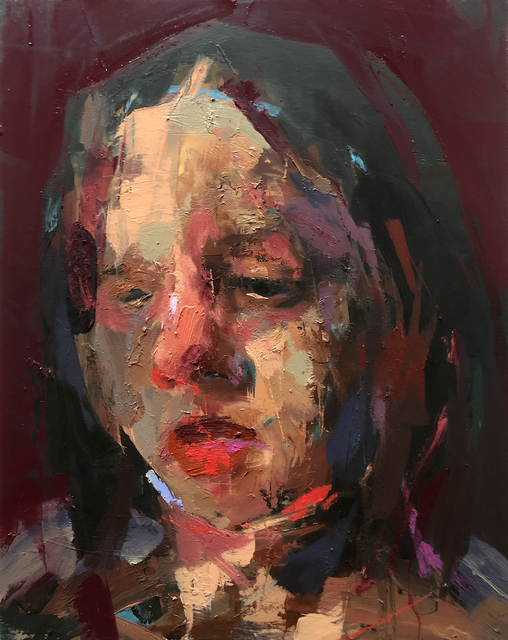 Kai Samuels-Davis, ‘Nowhere II’, 2019, Painting, Oil on panel, Dolby Chadwick Gallery