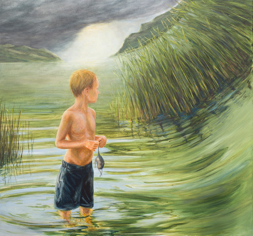 Bernard Ammerer, ‘Childhood 1’, 2017, Painting, Oil on canvas, Galerie Frey