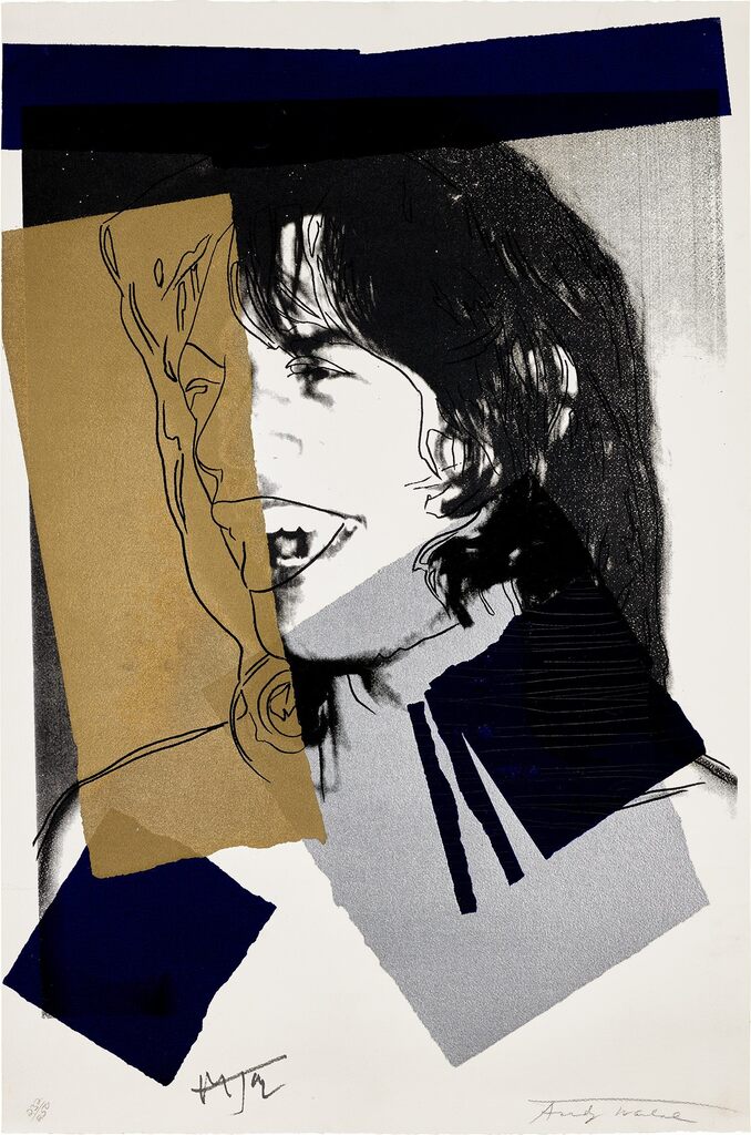 Andy Warhol - Mick Jagger (F. & S. 142)