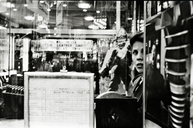 Frank Paulin, ‘Movie Ticketseller, Times Square’, 1957, Bruce Silverstein Gallery