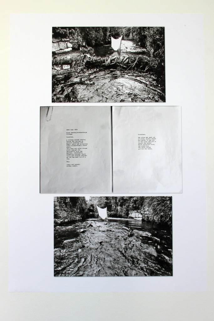 Marie Yates, Field Working Paper 11, 22nd June 1972, River Mardle, Buckfastleigh Village. Marie Yates, Field Working Paper 11, 22nd June 1972, River Mardle, Buckfastleigh Village.
