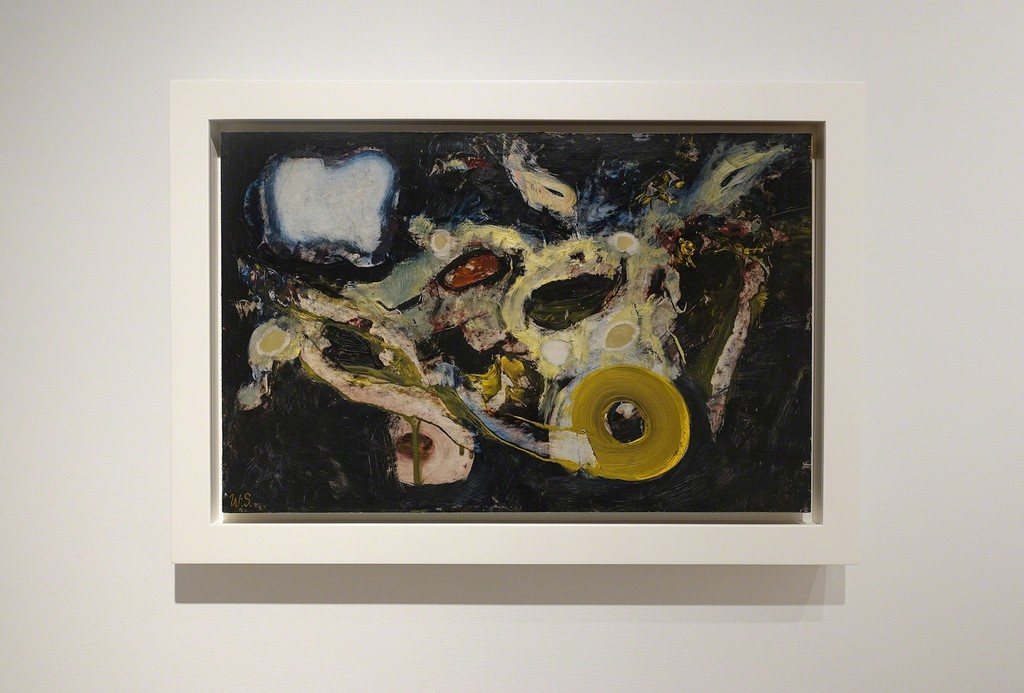 Installation view - Primordial Language: Small Works by William Scharf Installation view - Primordial Language: Small Works by William Scharf