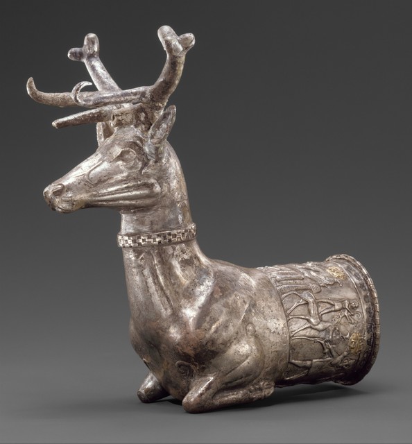 Unknown Hittite, ‘Vessel terminating in the forepart of a stag’, ca. 14th–13th century B.C., The Metropolitan Museum of Art