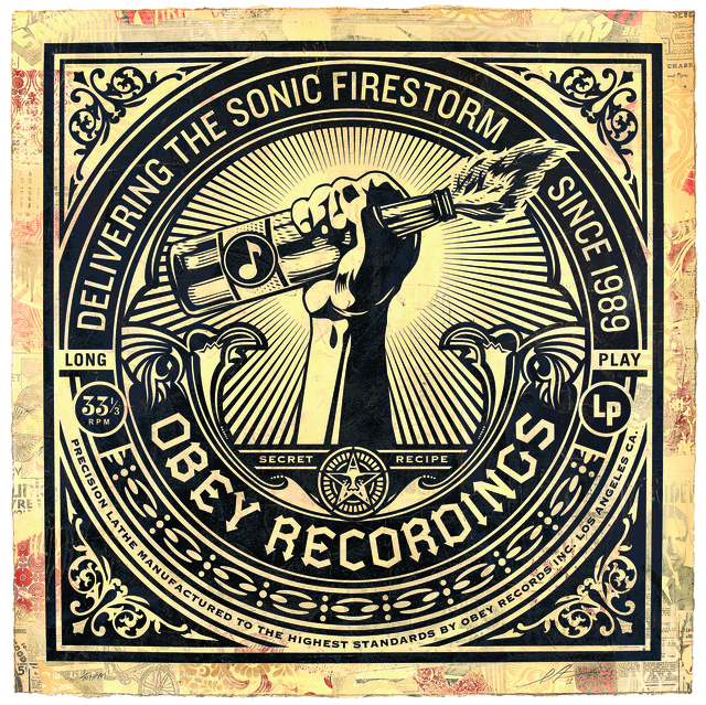 Shepard Fairey, ‘Sonic Firestorm’, 2013, Underdogs Gallery