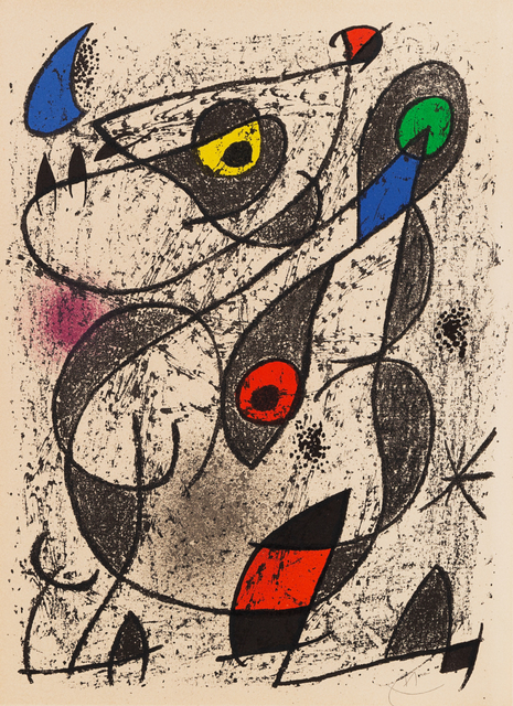 Joan Miró, ‘Untitled Abstract’, Hindman