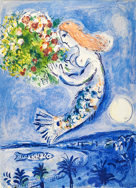 Marc Chagall, ‘La Baie des Anges’, 1962, Print, Lithograph in colors (framed), Rago/Wright
