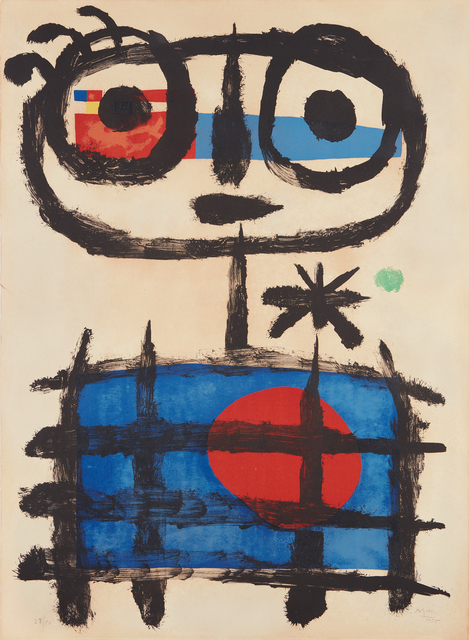 Joan Miró, ‘Mangeur de soleil (Sun Eater)’, 1955, Phillips