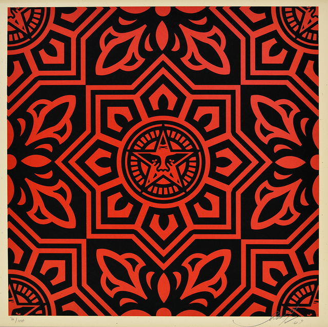 Shepard Fairey, ‘Venice Pattern (Set of three)’, 2009, PRINTS AND PIECES