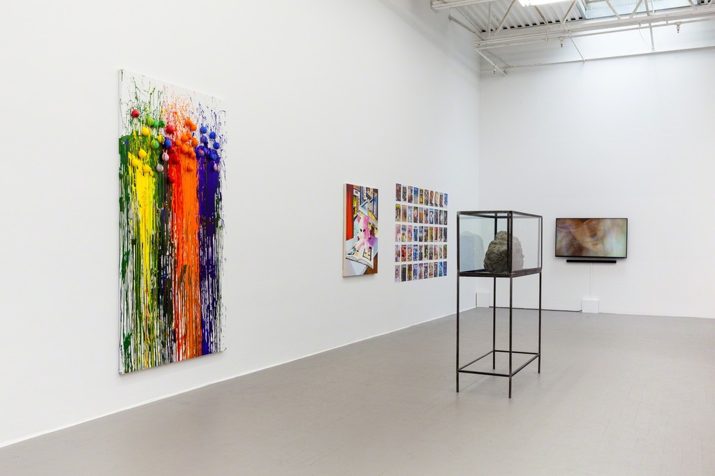 FADE IN: INT. ART GALLERY – DAY, installation view. FADE IN: INT. ART GALLERY – DAY, installation view.