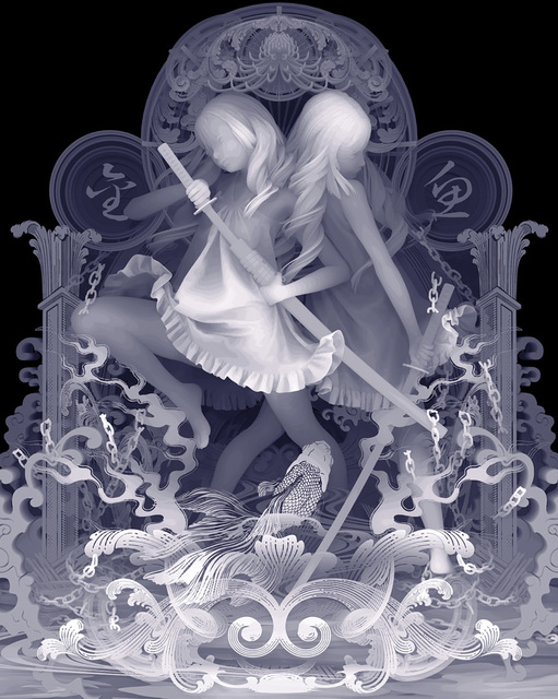 Kazuki Takamatsu, ‘Because We Live Freely’, 2018, Corey Helford Gallery