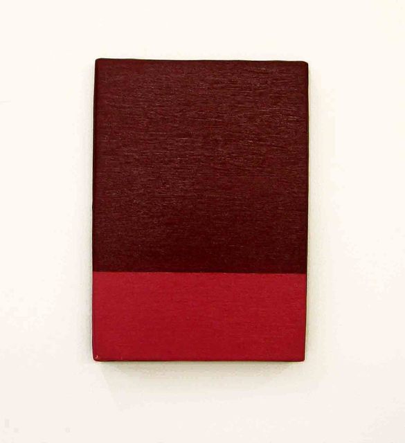 Aurelie Nemours, ‘Le Carré Garance’, 1961, Painting, Oil on canvas, Galerie La Ligne
