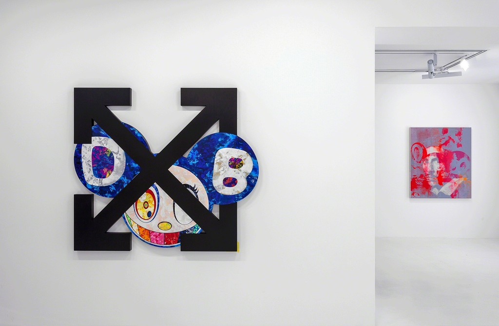 Artworks © Virgil Abloh and © Takashi Murakami. Photo: Zarko Vijatovic. Courtesy Gagosian. Artworks © Virgil Abloh and © Takashi Murakami. Photo: Zarko Vijatovic. Courtesy Gagosian.