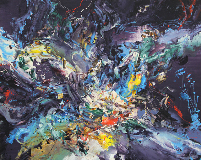 Oliver Vernon, ‘Origin #7’, 2015, Painting, Acrylic on panel, MAIA Contemporary