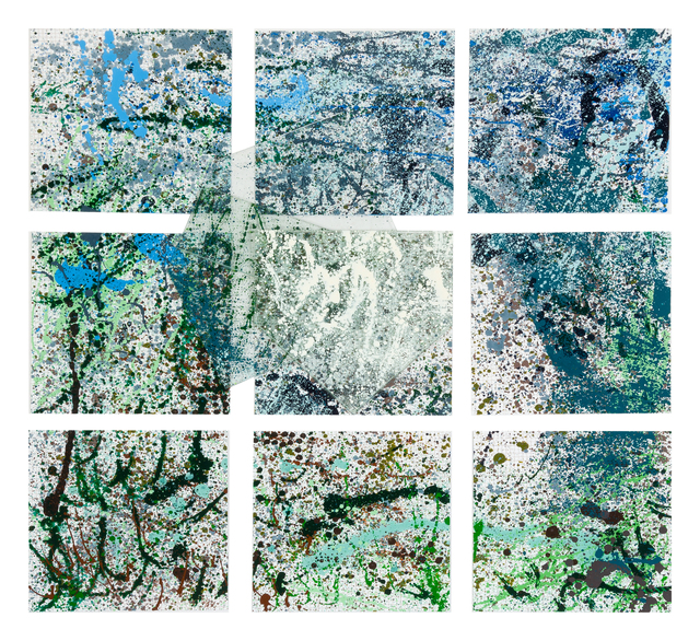 Jennifer Losch Bartlett, ‘Untitled’, 1999-2000, Painting, Enamel on metal, Hindman