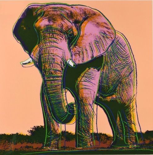 Andy Warhol, ‘ENDANGERED SPECIES: AFRICAN ELEPHANT FS 11.293’, 1983, Marcel Katz Art