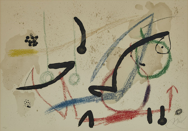 Joan Miró, ‘Pl. 9 (From Maravillas Con Variaciones Acrósticas En El Jardin De Miró)’, 1975, Waddington's