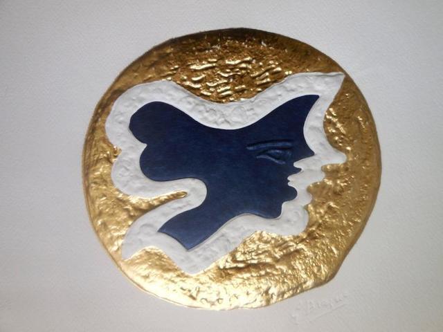 Georges Braque, ‘Rare "Circe" Gold Embossed Etching’, 20th Century, Lions Gallery
