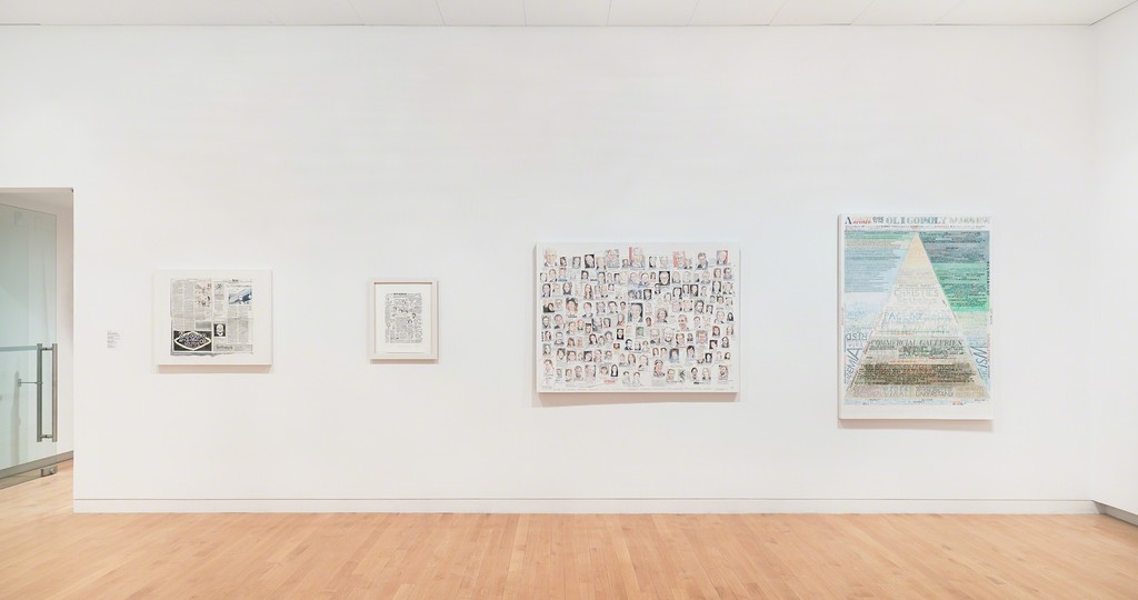 William Powhida: After the Contemporary, installation view, 2017. The Aldrich Contemporary Art Museum, Ridgefield, CT. Photo: Tom Powel Imaging. William Powhida: After the Contemporary, installation view, 2017. The Aldrich Contemporary Art Museum, Ridgefield, CT. Photo: Tom Powel Imaging.