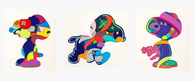 KAWS, ‘No One's Home; Stay Steady; The Things That Comfort (three works)’, 2015, Heritage Auctions