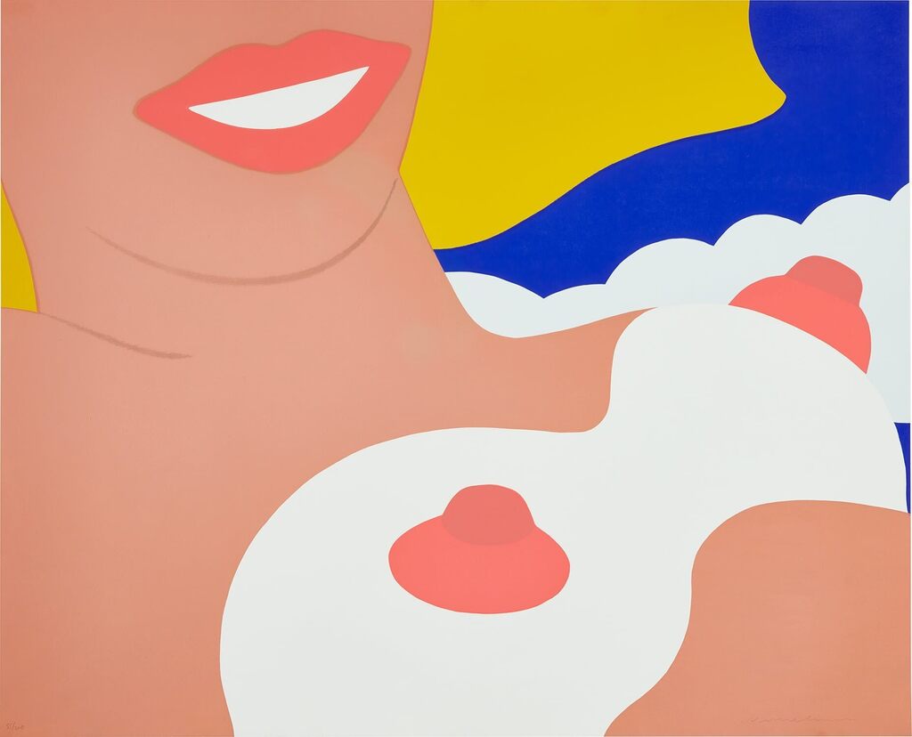 Tom Wesselman - Nude, from 11 Pop Artists, Volume II (W.P.I. P652)