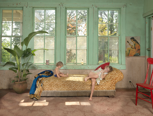 Julie Blackmon, ‘Chaise’, 2013, Photography, Archival pigment print, Robert Mann Gallery