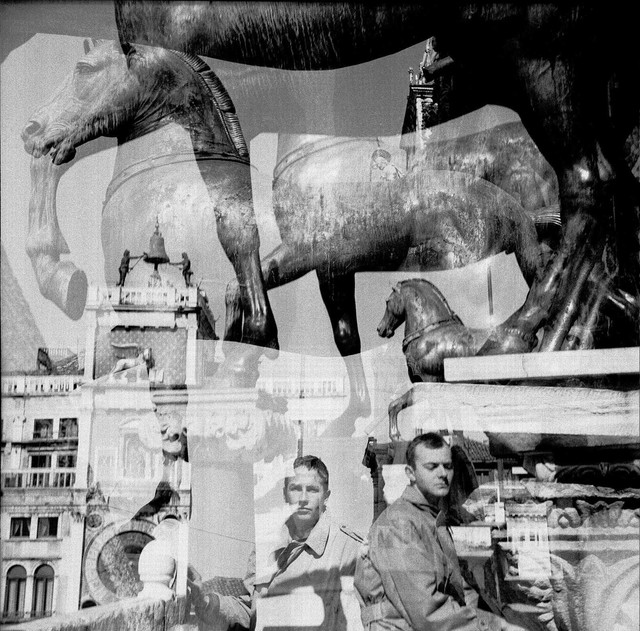 Robert Rauschenberg, ‘Bob + Cy, Venice’, 1952, Robert Rauschenberg Foundation