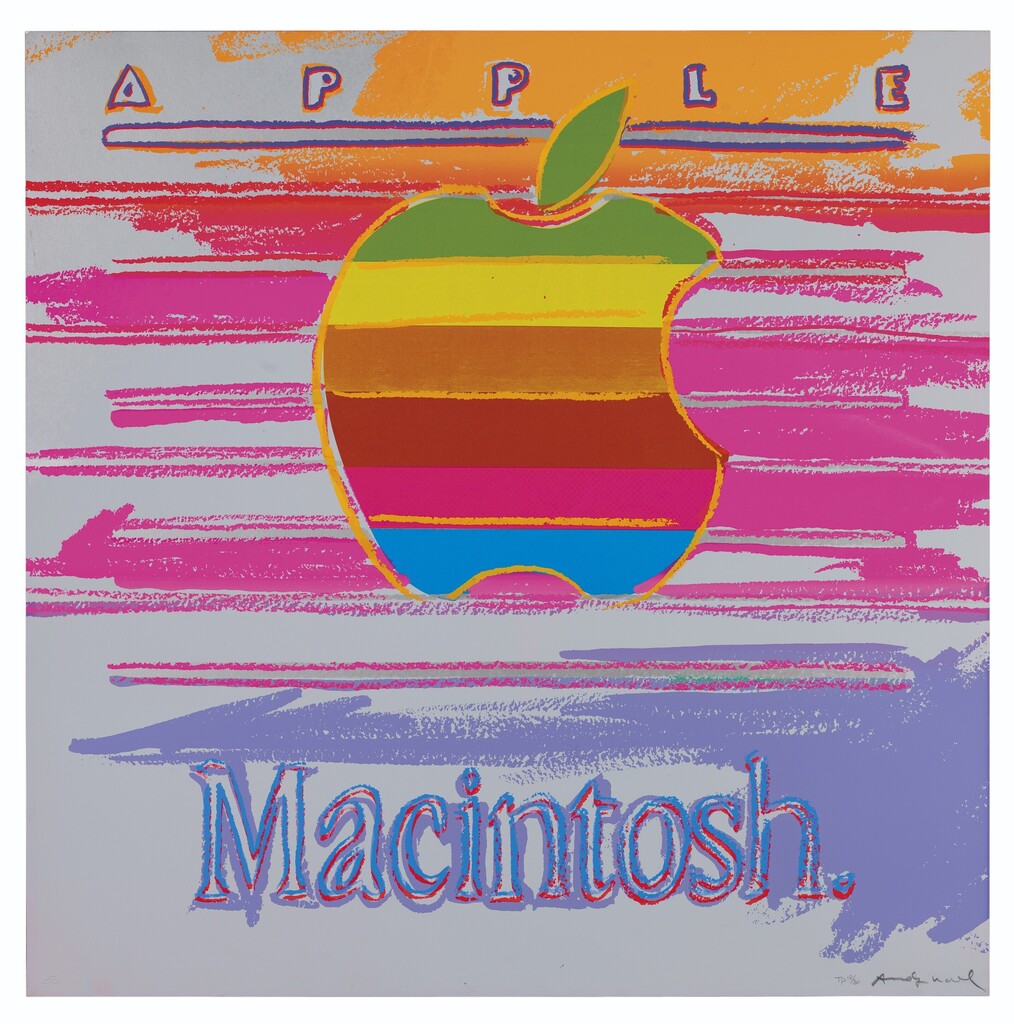 Andy Warhol - Apple, from: Ads